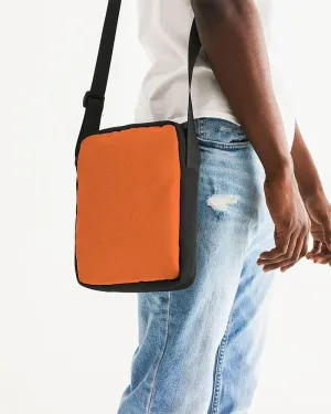 Bright Orange Messenger Pouch | Bright Pure Orange | C0M75Y100K0