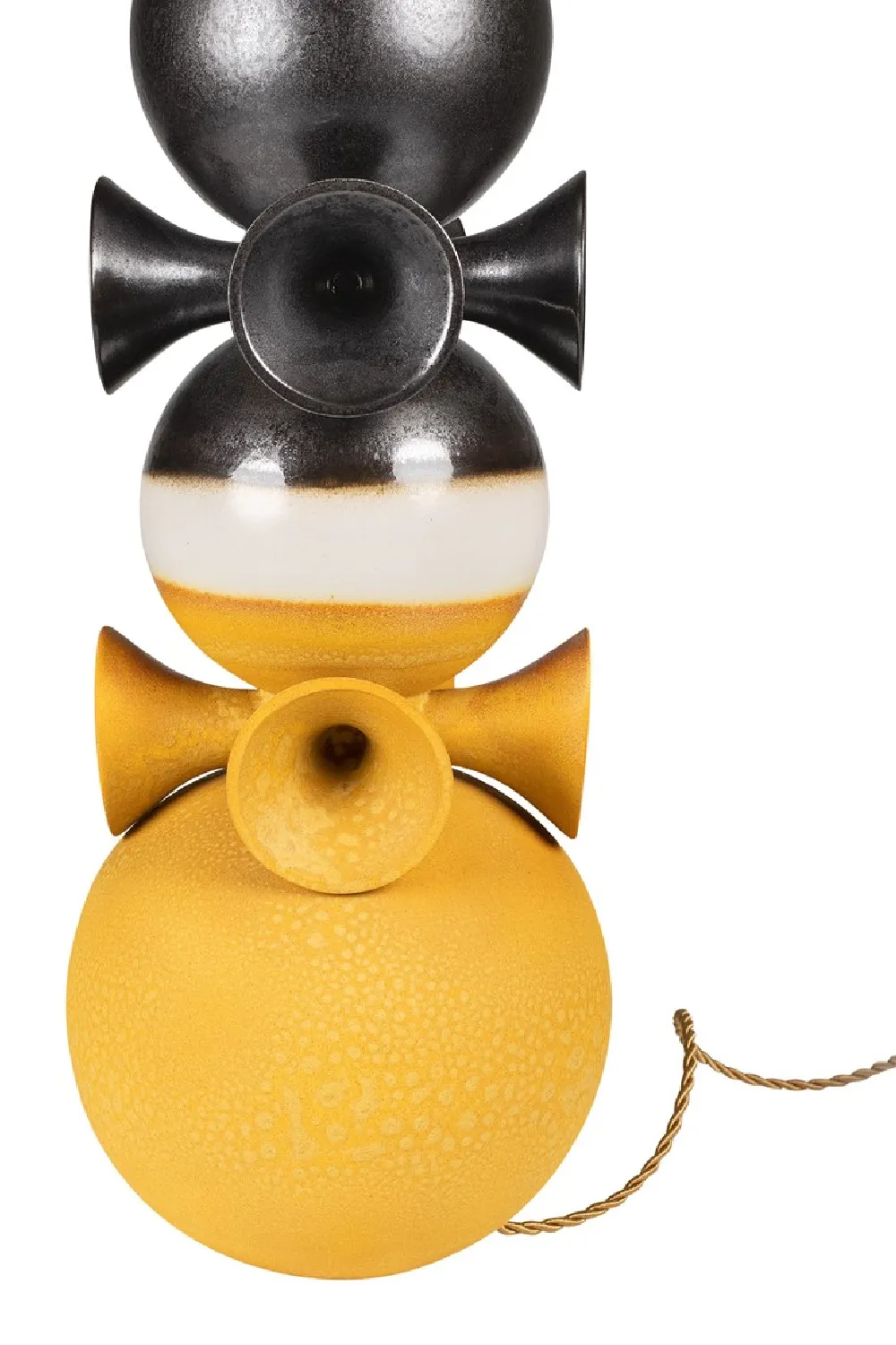 Bronze and Yellow Table Lamp | Versmissen Datoga