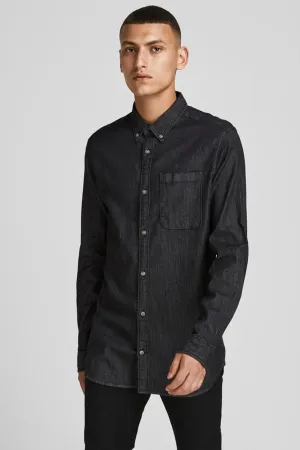 Brook Denim Shirt - Black Denim