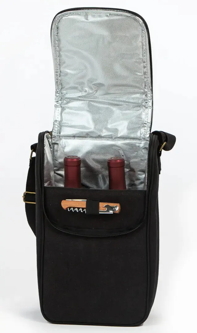 BYOB DOUBLE BOTTLE WINE BAG