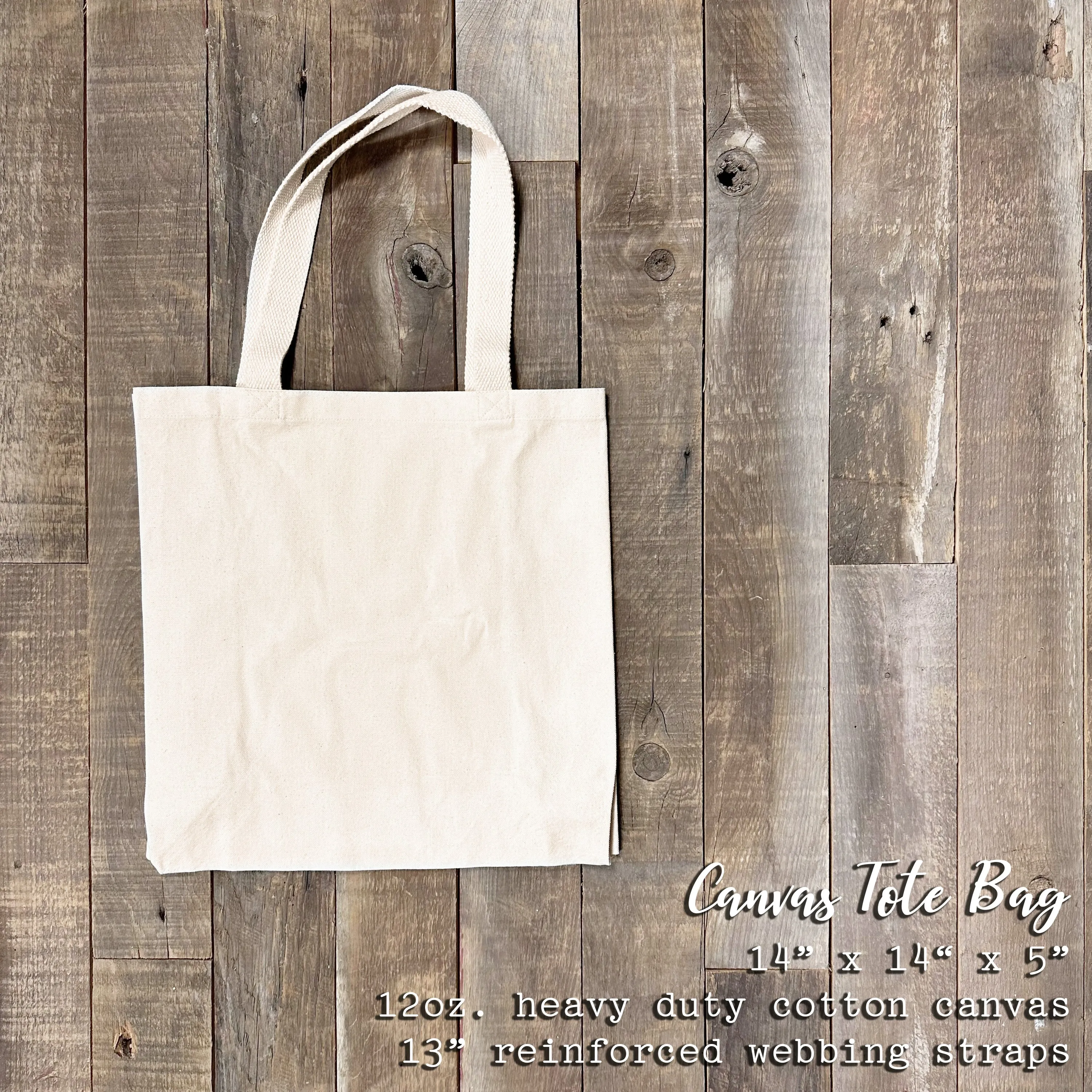 Canvas Tote Bag - Day in the Garden