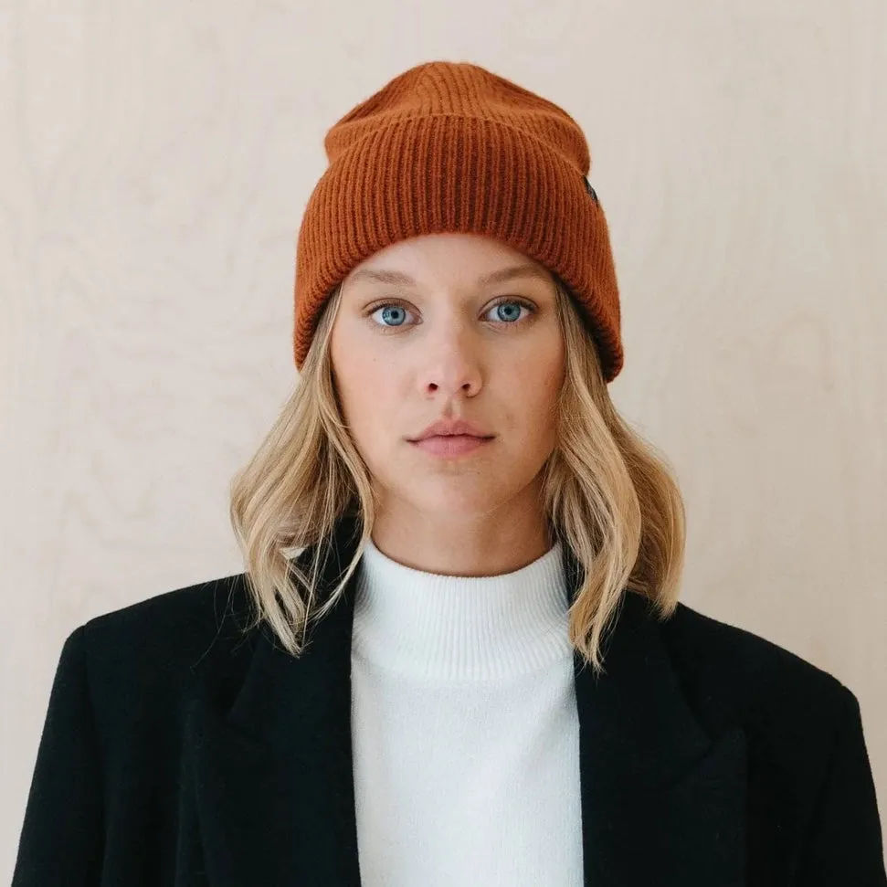 Cashmere & Merino Wool Beanie Stocking Hat