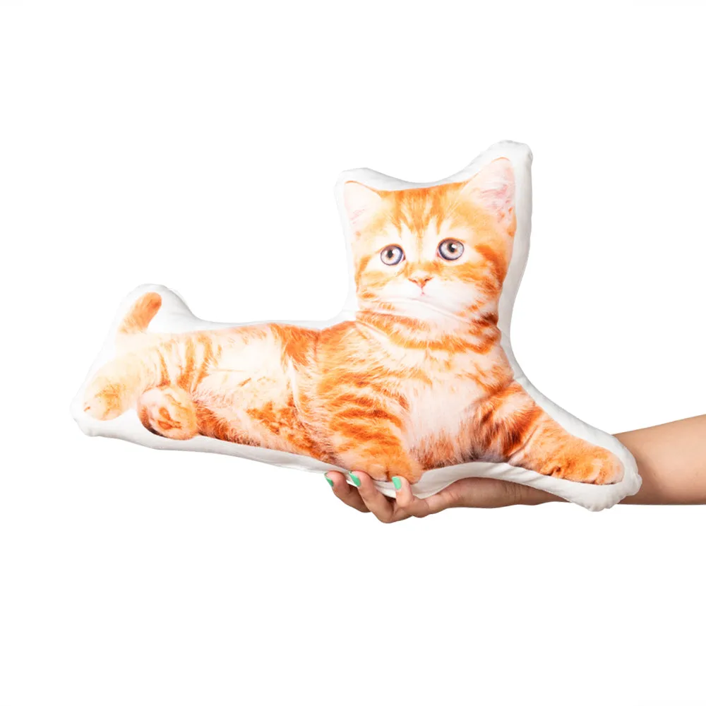 Cat Photo Face Pillow