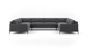 Catwalk U-Shaped Sectional (95" x 148" x 95")