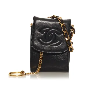 Chanel CC Lambskin Leather Multi Case (SHG-34250)