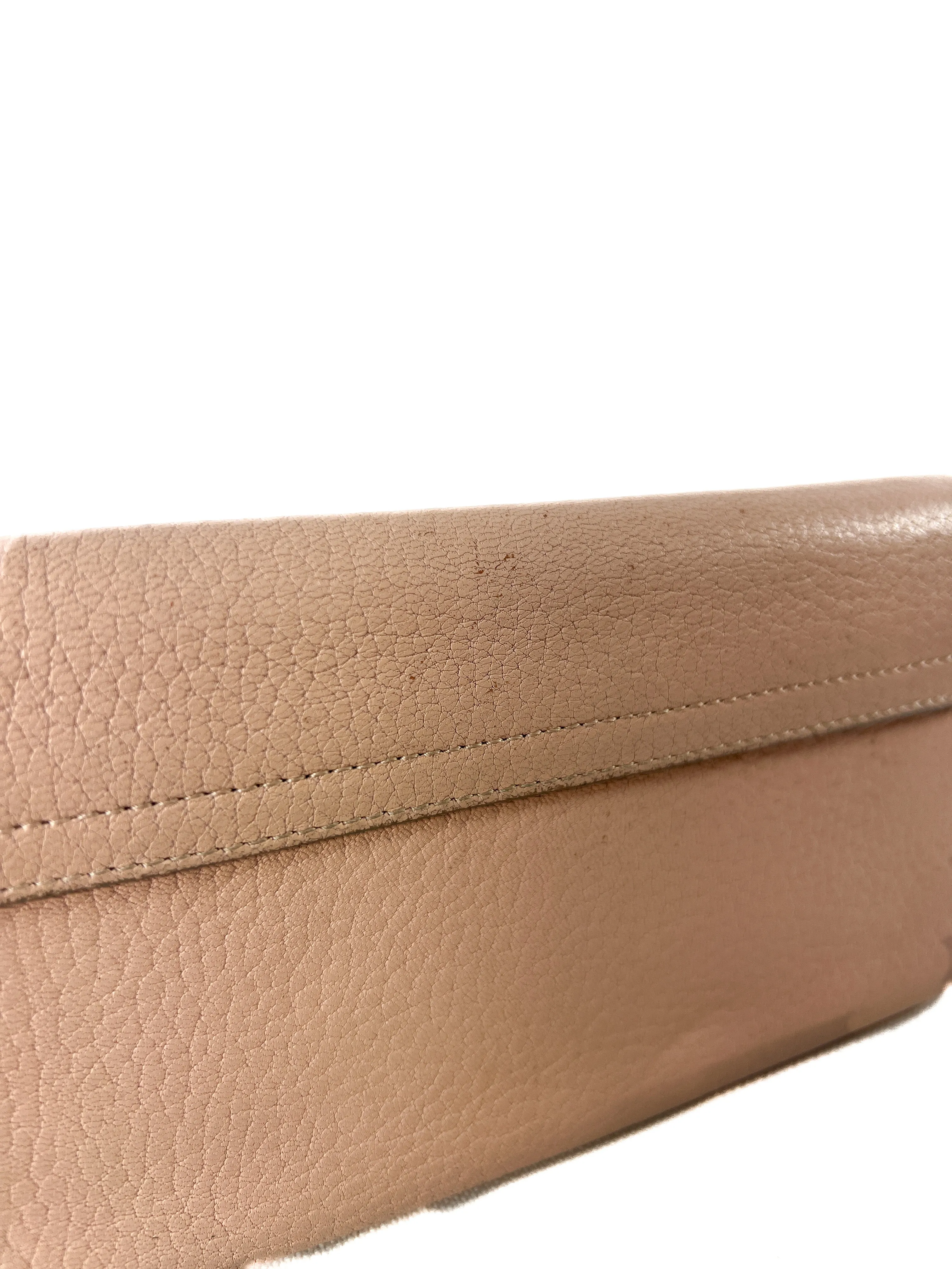 Chloé Drew light pink leather wallet **as is**