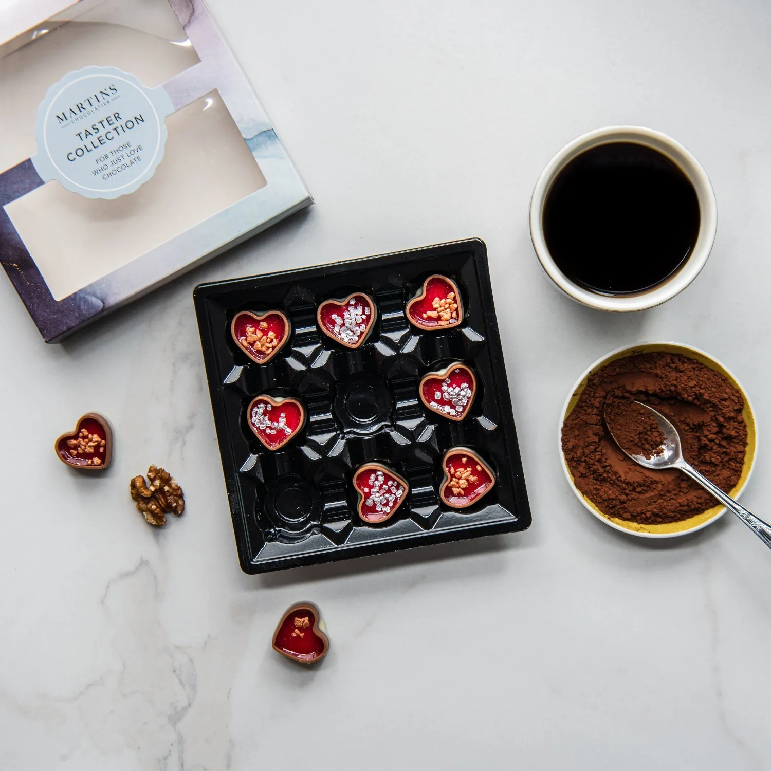 Chocolate Taster Pack | Raspberry Jelly Hearts
