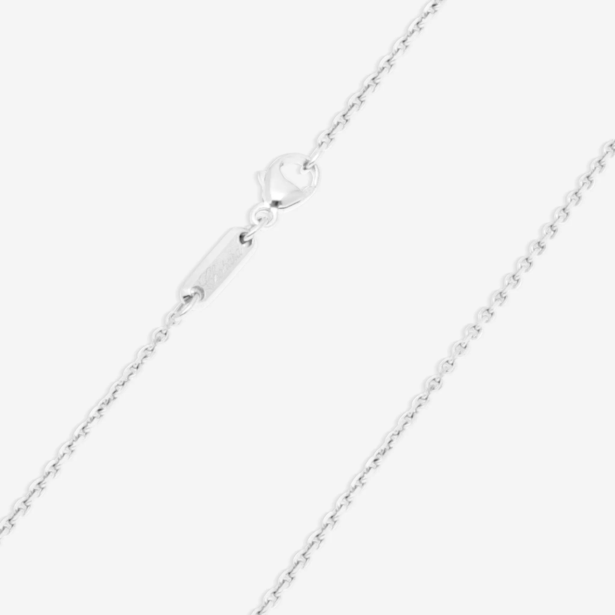 Chopard Happy Hearts 18K White Gold Diamond Pendant Necklace 797482-1002