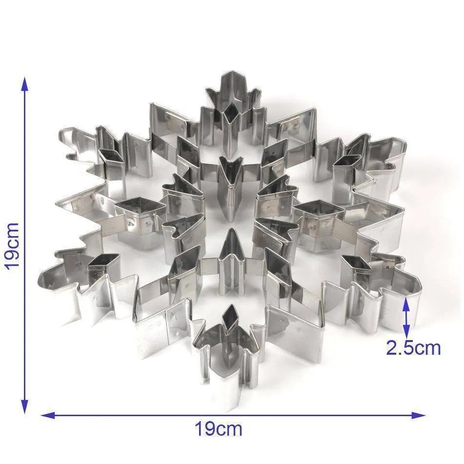 Christmas Snowflake Cookie Stainless Steel Cutter