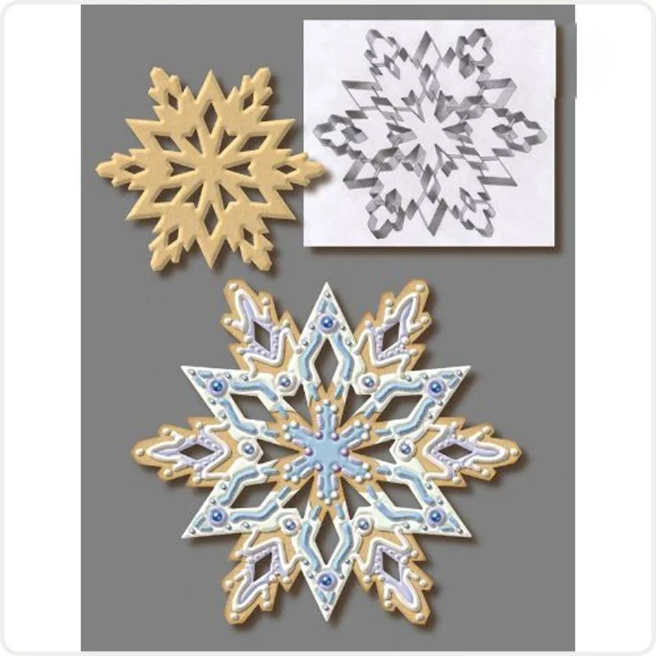 Christmas Snowflake Cookie Stainless Steel Cutter
