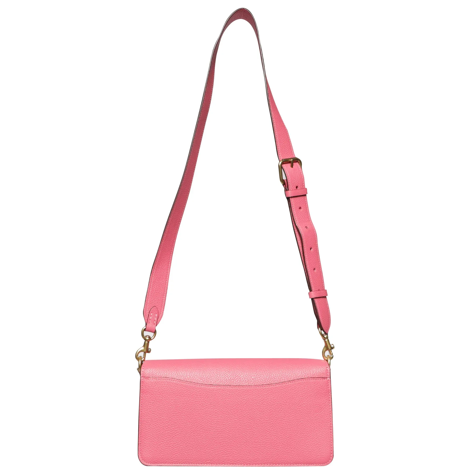 Coach Pebble Leather Tabby Shoulder Convertible Crossbody Bag