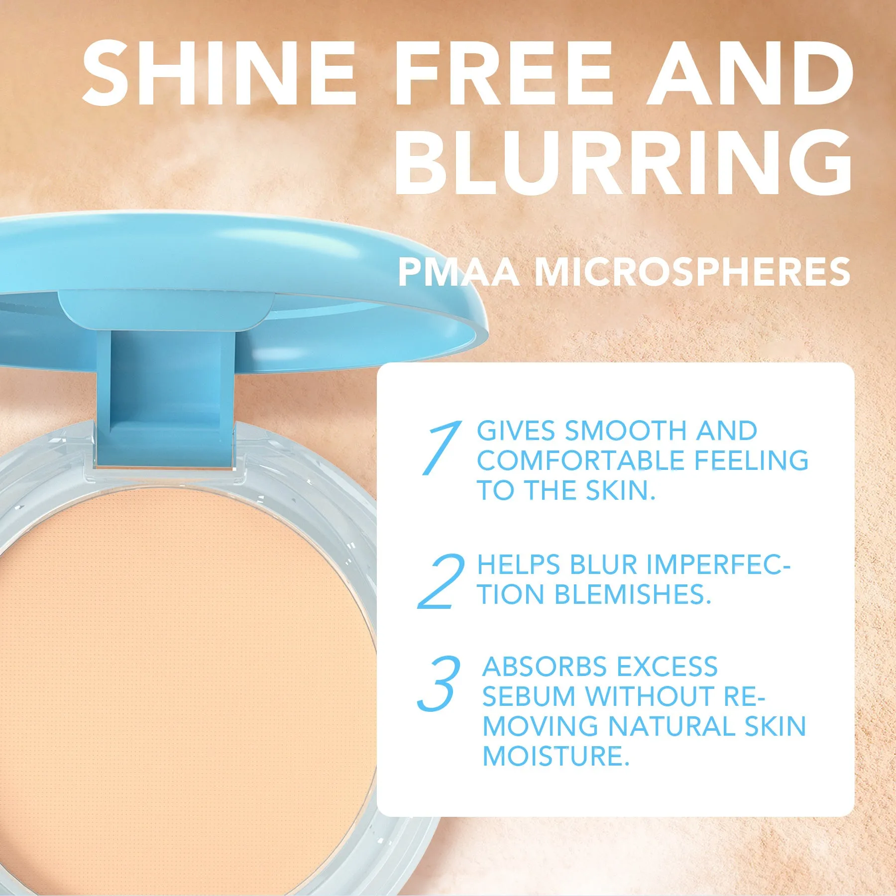 Colorland Compact Powder Pat 'n Go
