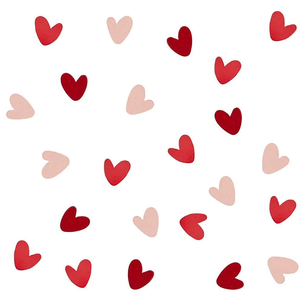 Coloured Hearts Confetti