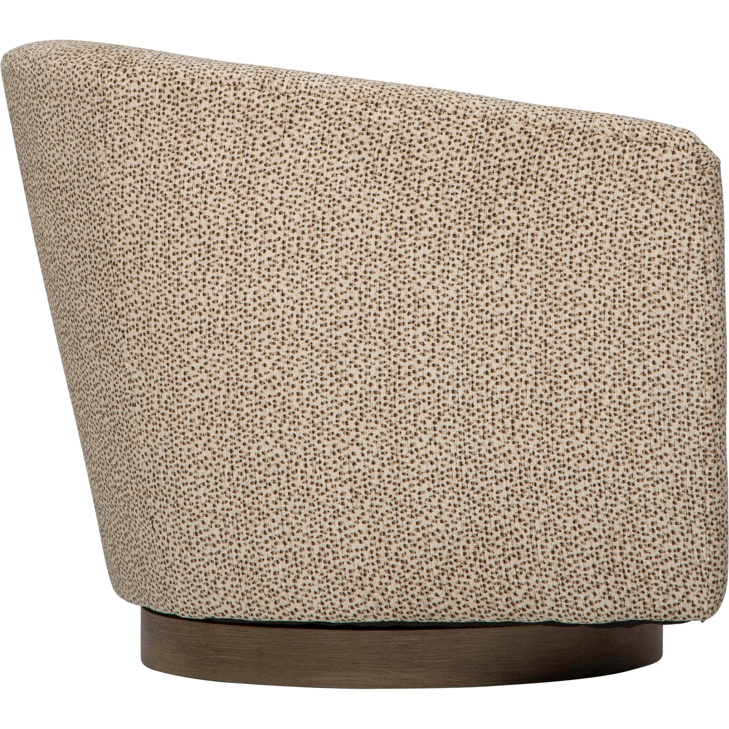 Coltrane Swivel Chair, Austin Latte