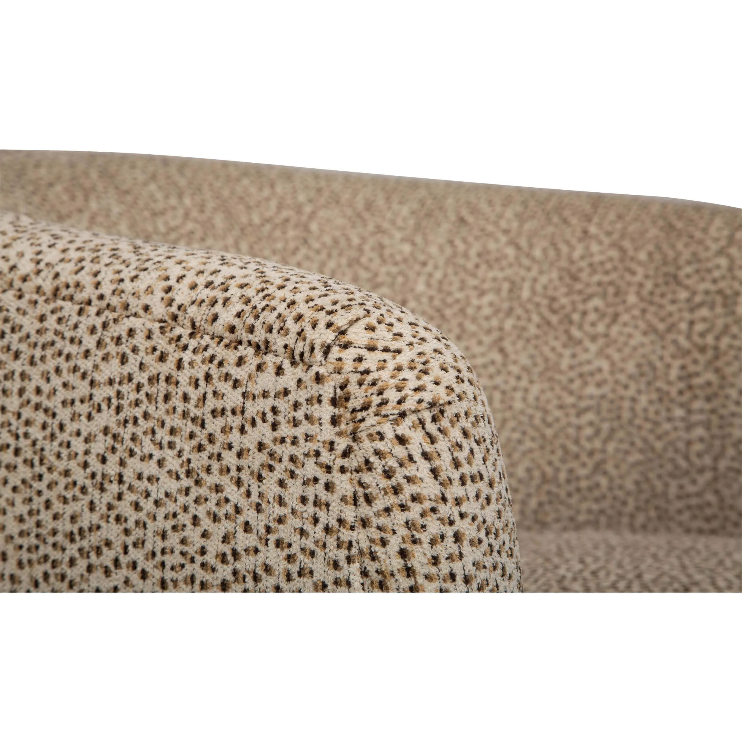 Coltrane Swivel Chair, Austin Latte