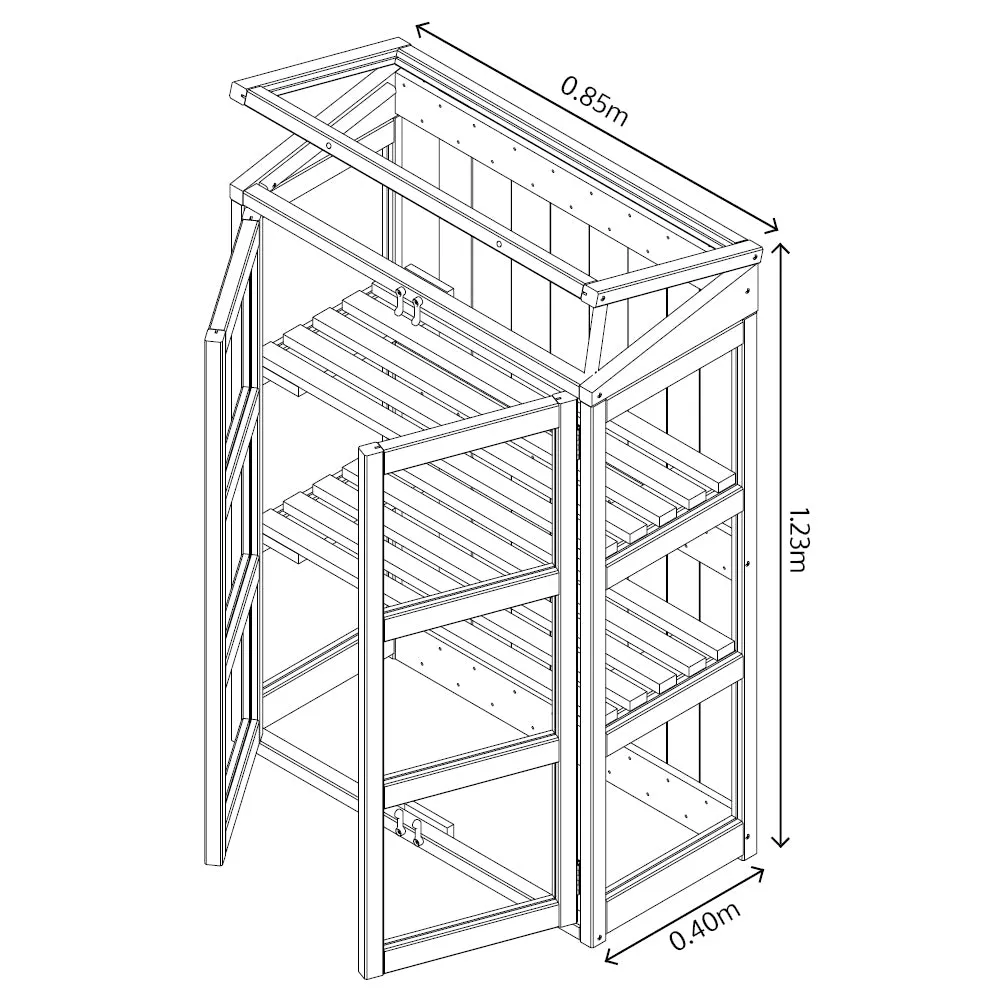 Compact Botanical Greenhouse