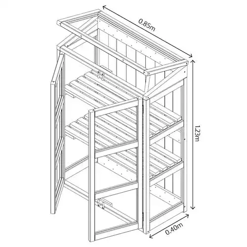 Compact Botanical Greenhouse