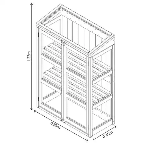 Compact Botanical Greenhouse