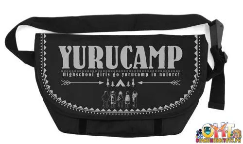 COSPA Yurucamp △ Messenger Bag Black