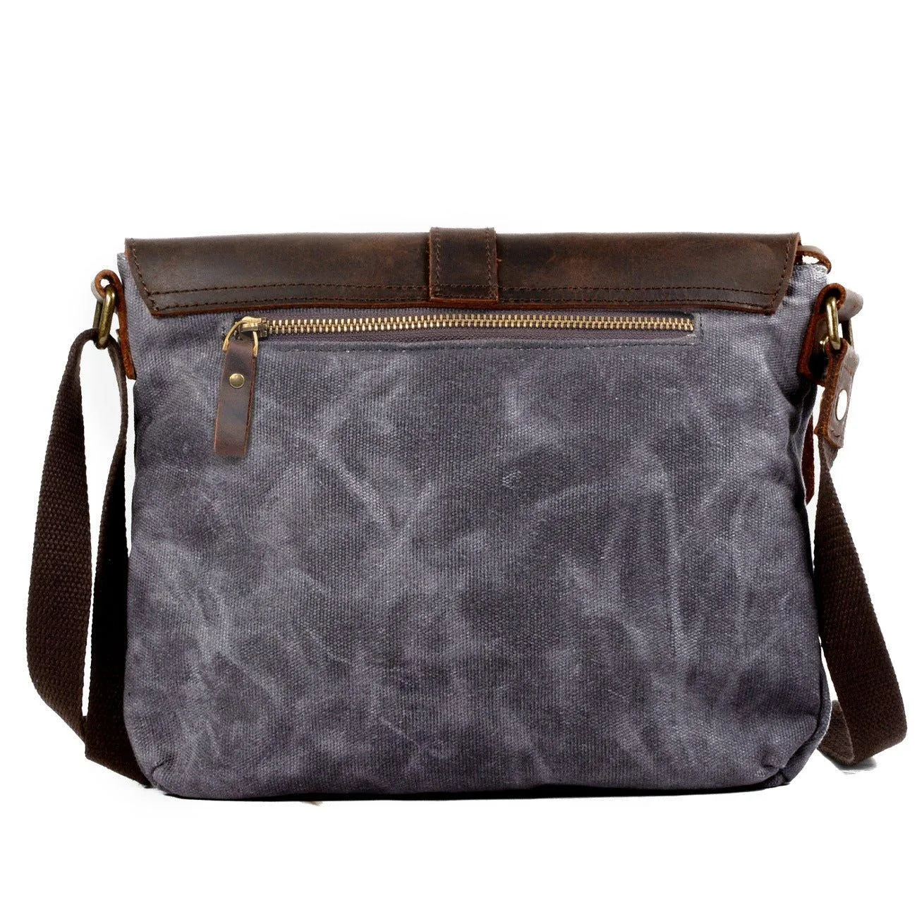 Crossbody Canvas Messenger Bag for Man