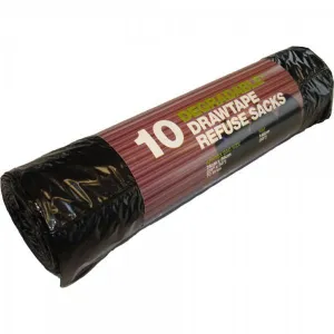 D2W Degradable Drawtape Refuse Sacks 10