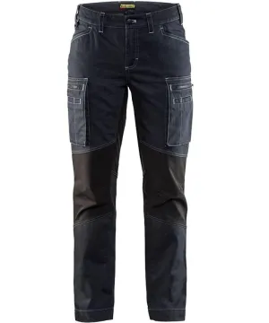 Dames stretch werkbroek Denim Blaklader