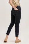 DEAR JOHN STELLA ASYMMETRICAL HEM STRAIGHT-LEG JEAN