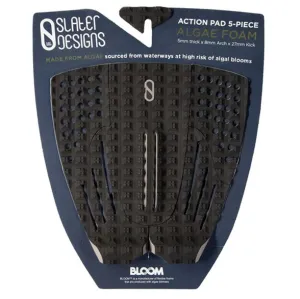 Deck pads - Slater Designs - 5 Piece Action Pad (with Arch) - Black/Grey