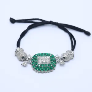 Denity Diamond Cluster White Gold Vintage Floral Necklace For Woman