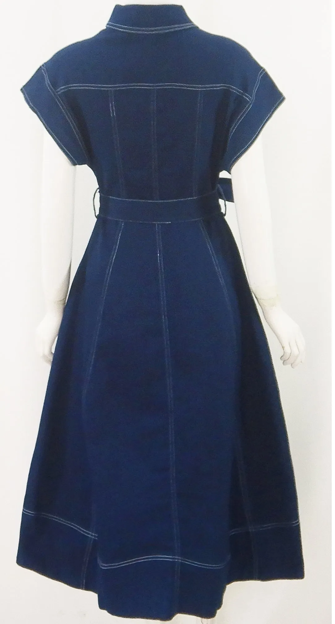 Desert Drover Dark Blue Denim Dress