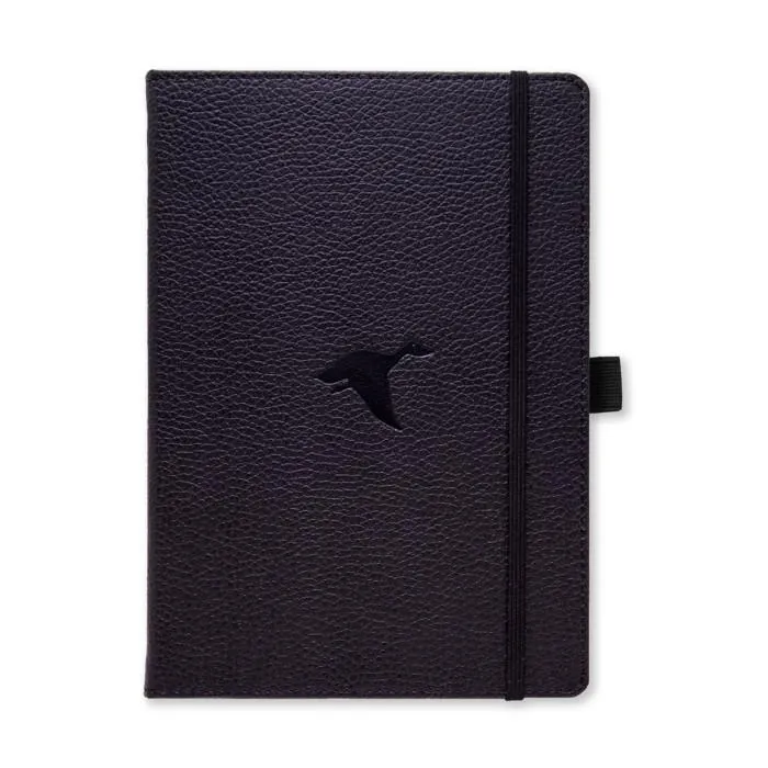 Dingbats Wildlife Black Duck Vegan Notebook A5  Lined