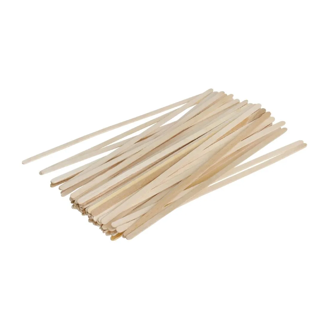 DK392 Fiesta Green Biodegradable Wooden Coffee Stirrers 140mm (Pack of 1000)