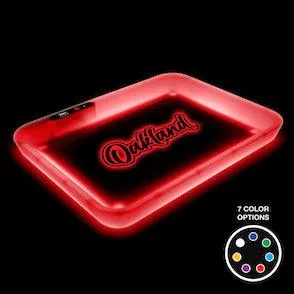 Dope Trays x Oakland – White Background Black Logo