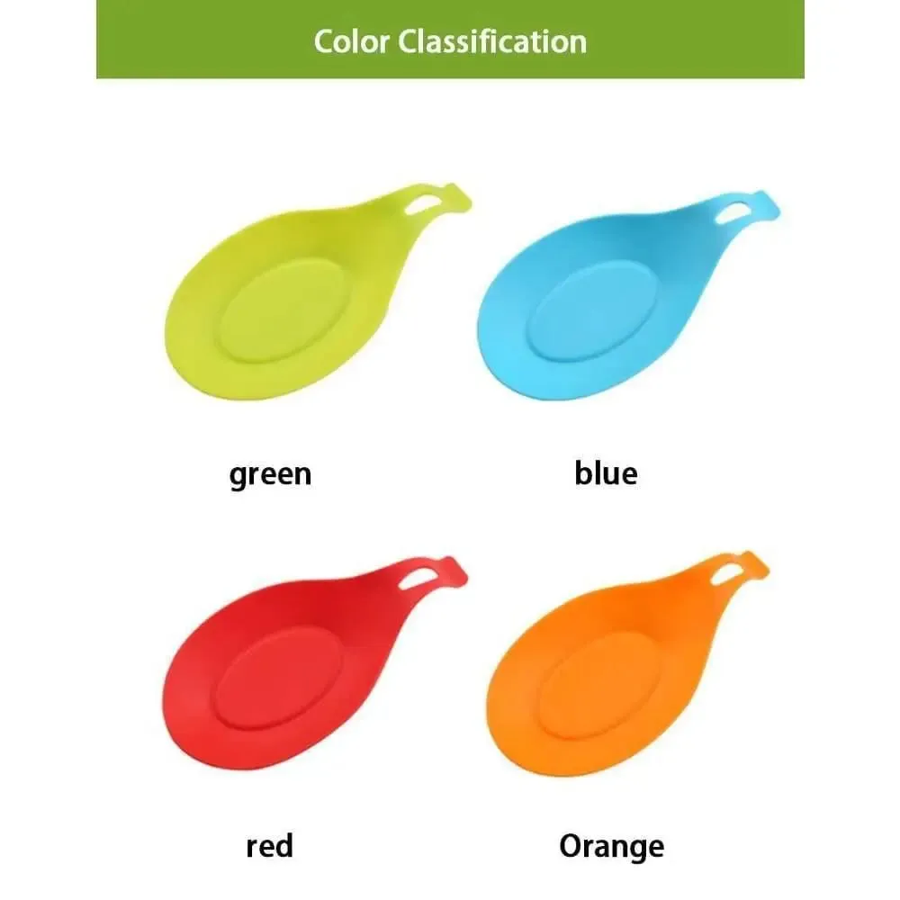 Durable Food-grade Silicone Kitchen Spoon Rest
