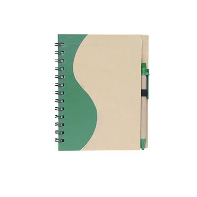 Eco Cover Notepad with Pen