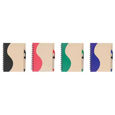 Eco Cover Notepad with Pen