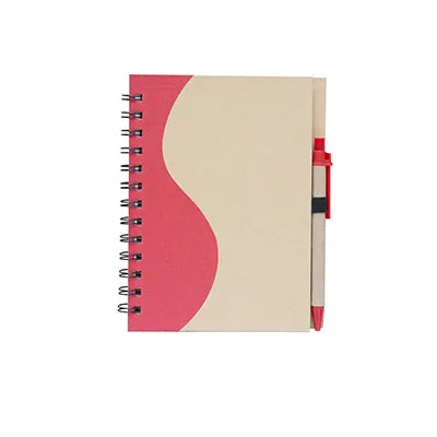 Eco Cover Notepad with Pen