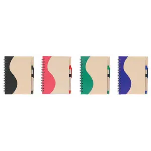 Eco Cover Notepad with Pen