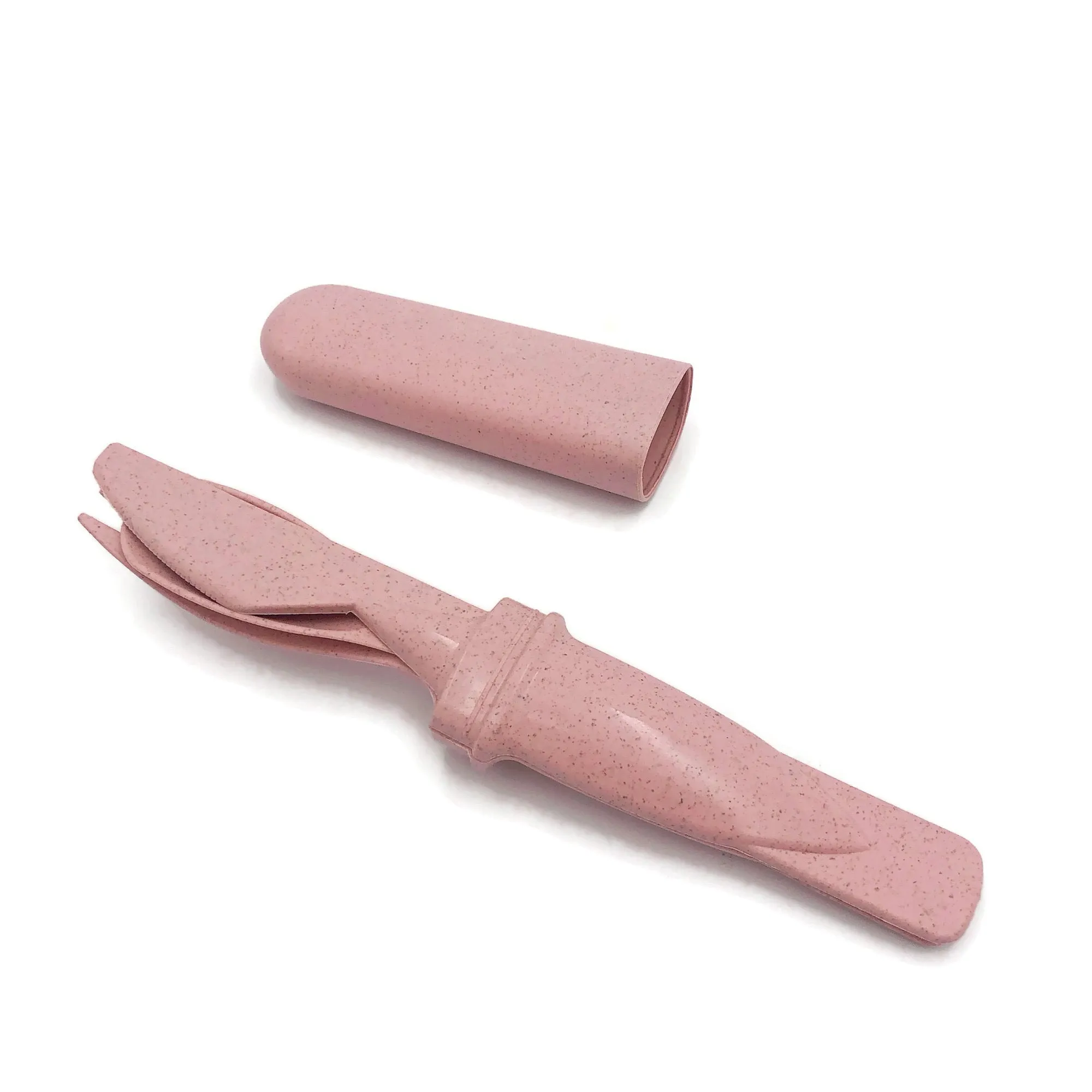 Eco-Friendly 3 Pieces Wheat Straw Cutlery Set