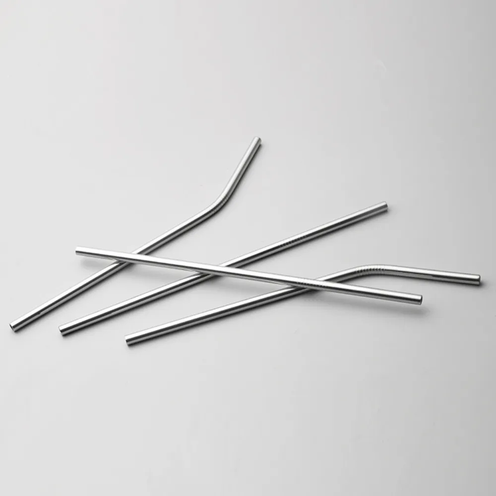 Eco-Friendly 8pcs Metal Straw Set