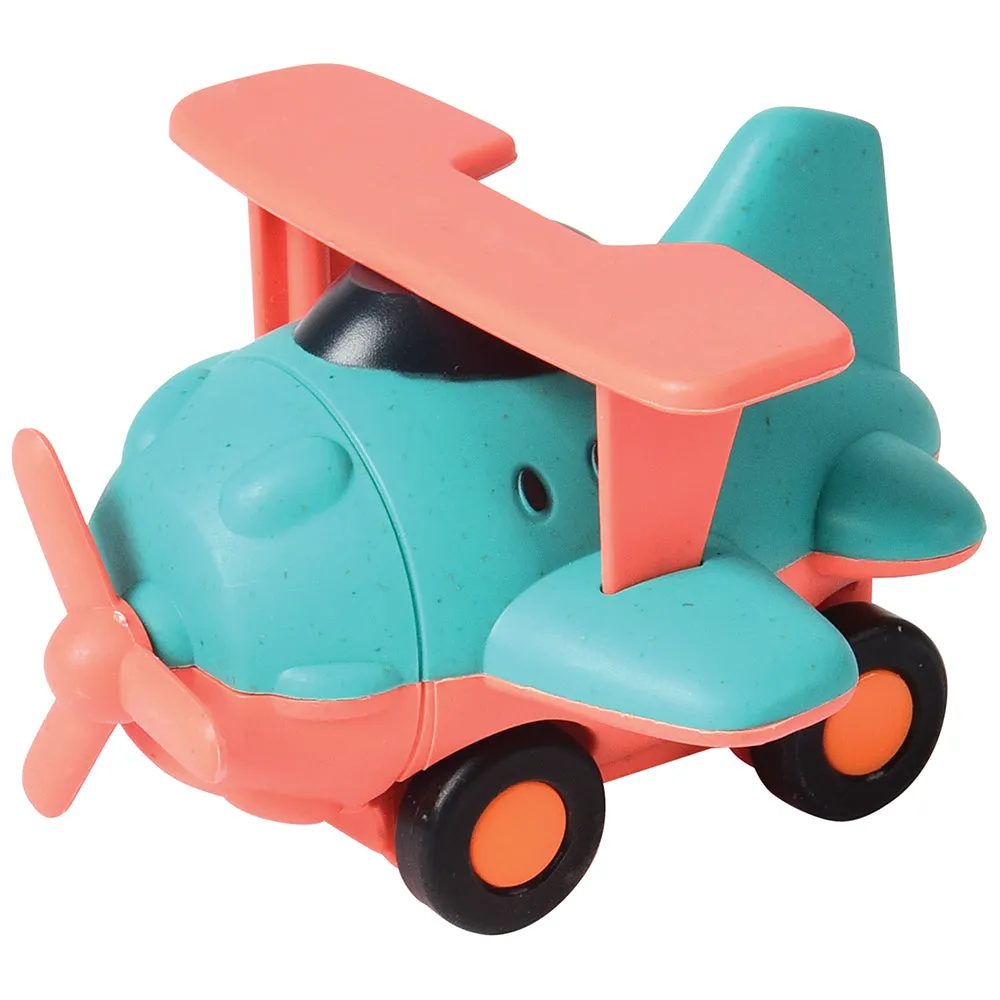 Eco-Friendly Airplanes | 4-Piece Compostable Vehicle Set
