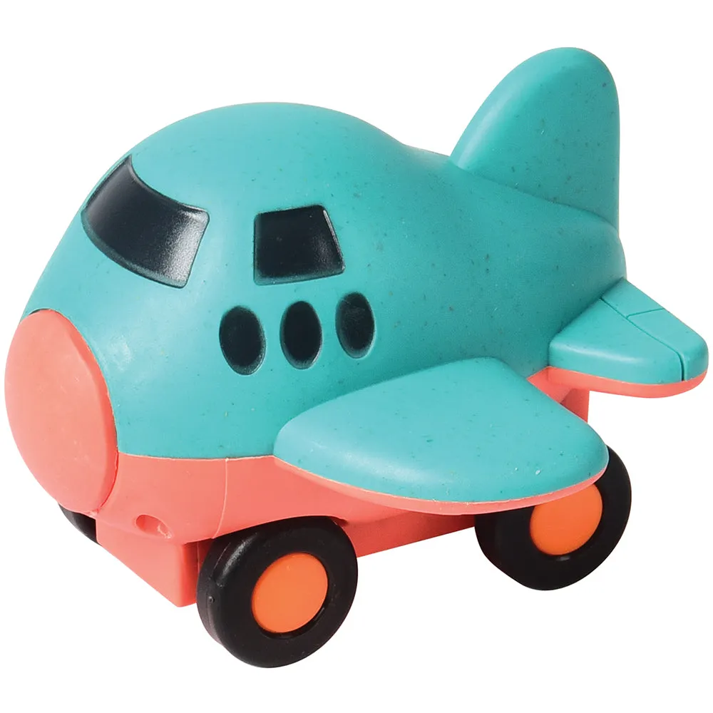 Eco-Friendly Airplanes | 4-Piece Compostable Vehicle Set