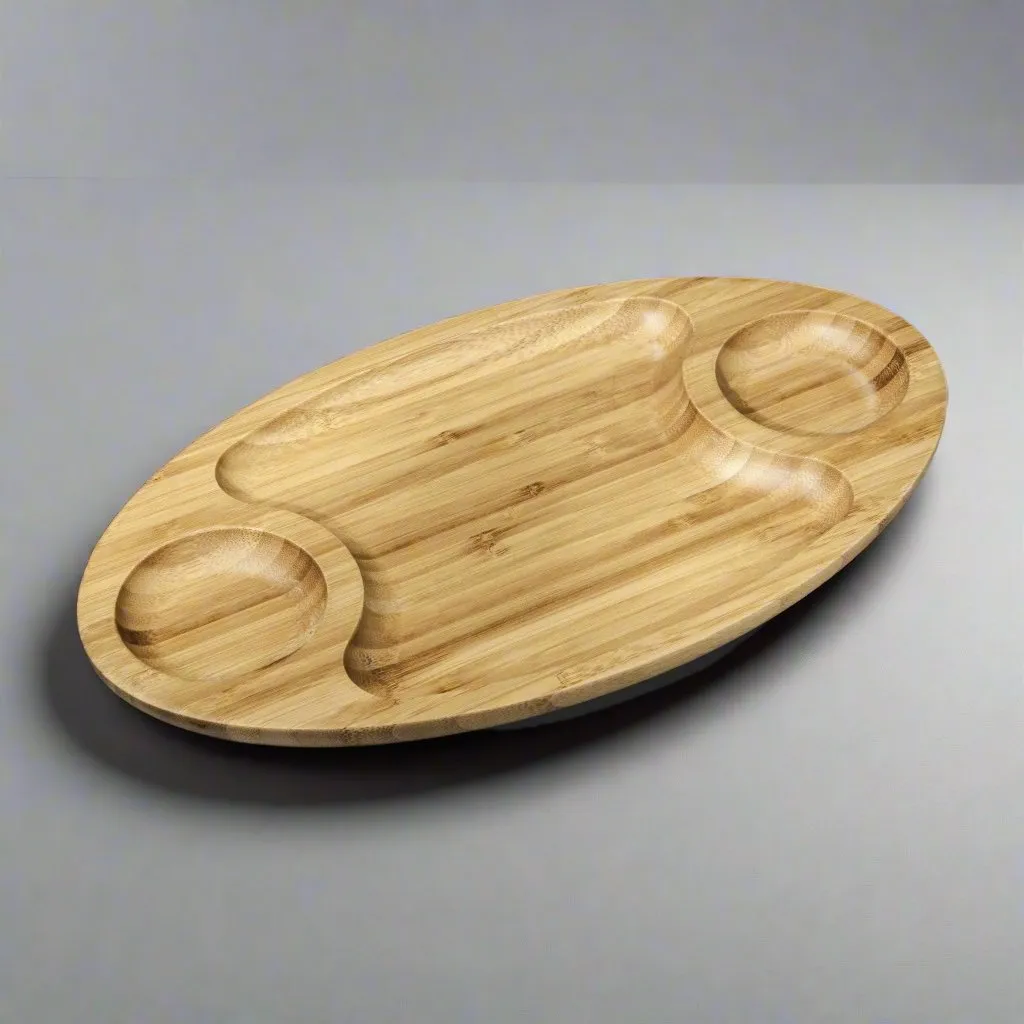 Eco-Friendly Bamboo Serving Platter