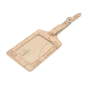 Eco-friendly Cork with PU Leather Luggage Tag