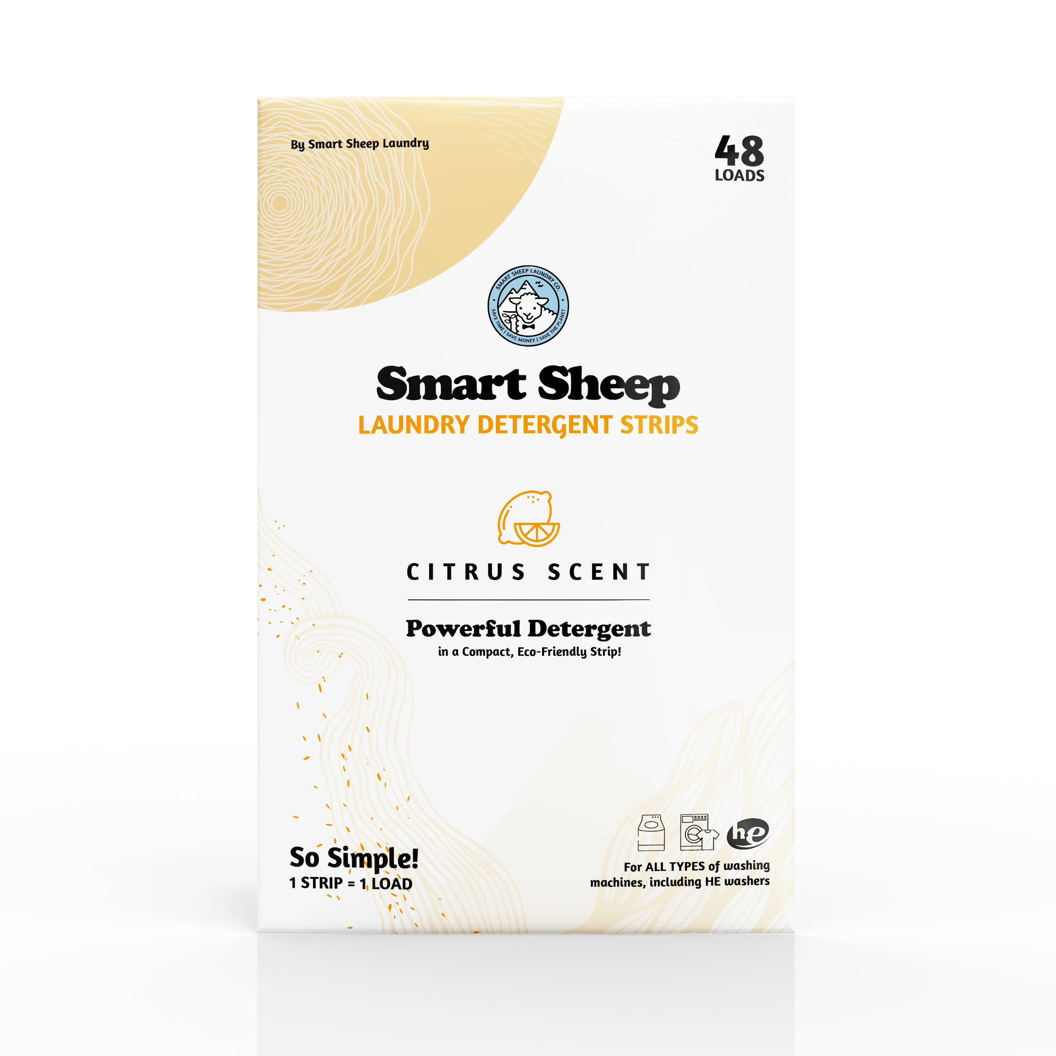 Eco-Friendly Laundry Detergent Strips