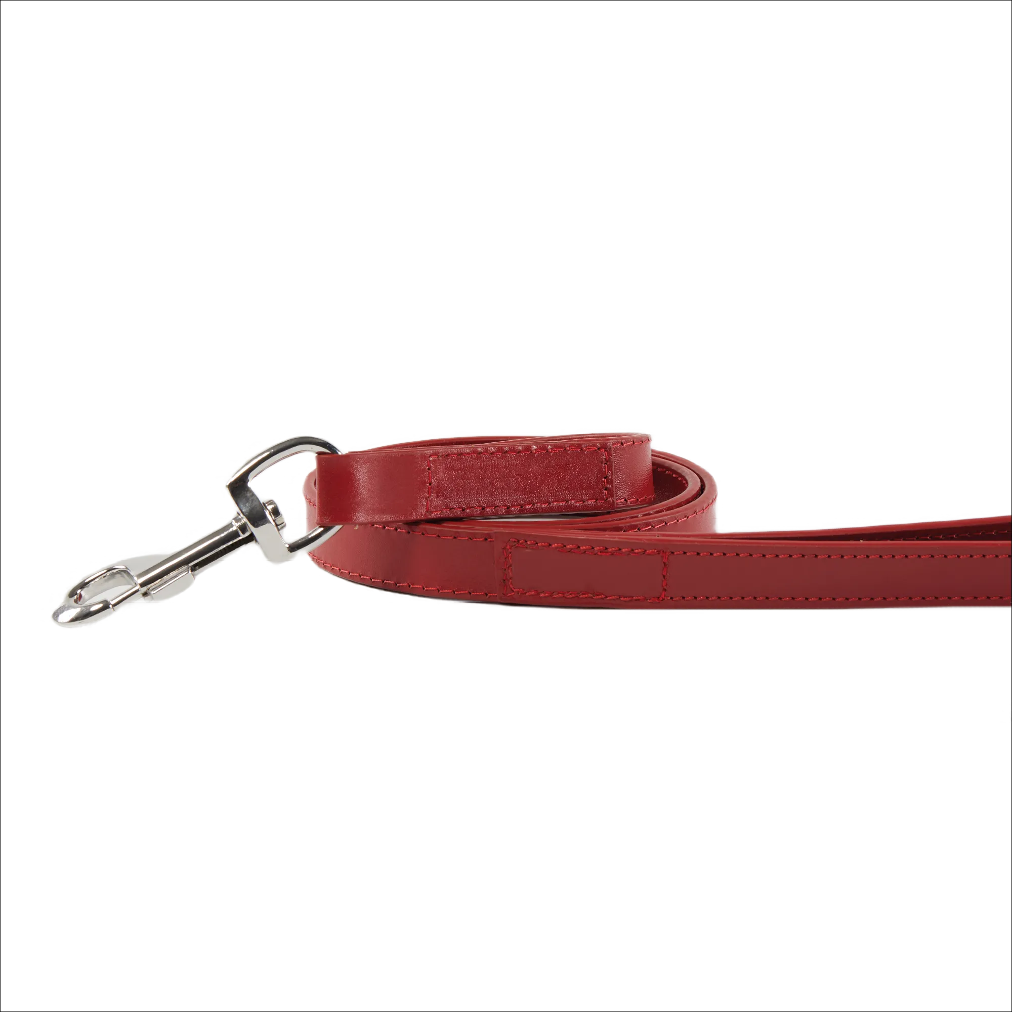 Eco Friendly Leather Dog Lead, Rose