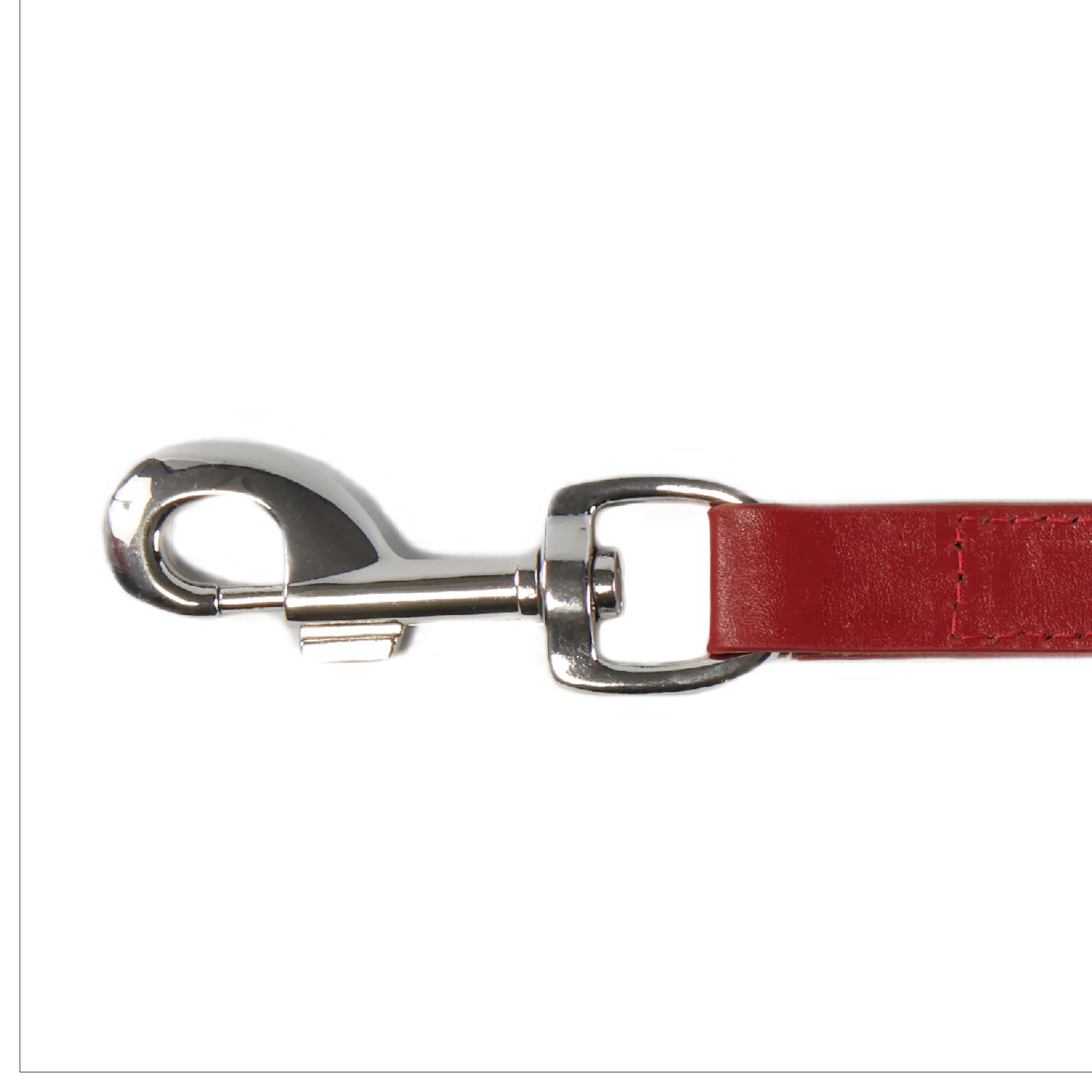 Eco Friendly Leather Dog Lead, Rose
