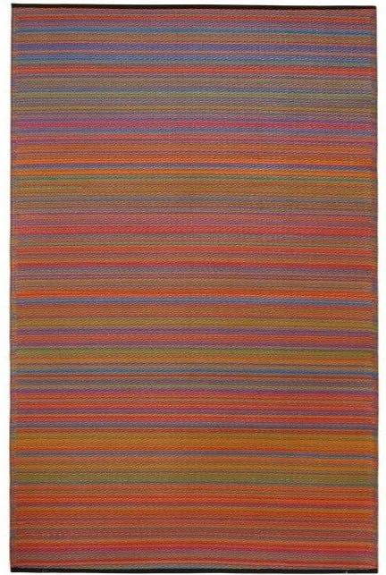 Eco Friendly Outdoor Rug - Cancun Multicolour