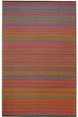Eco Friendly Outdoor Rug - Cancun Multicolour