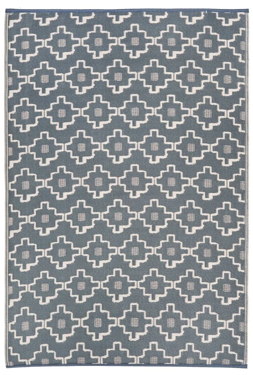 Eco Friendly Outdoor Rug - Copenhagen Grey